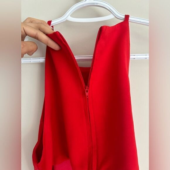 JJs House Red High Low Maxi Dress - Picture 11 of 12